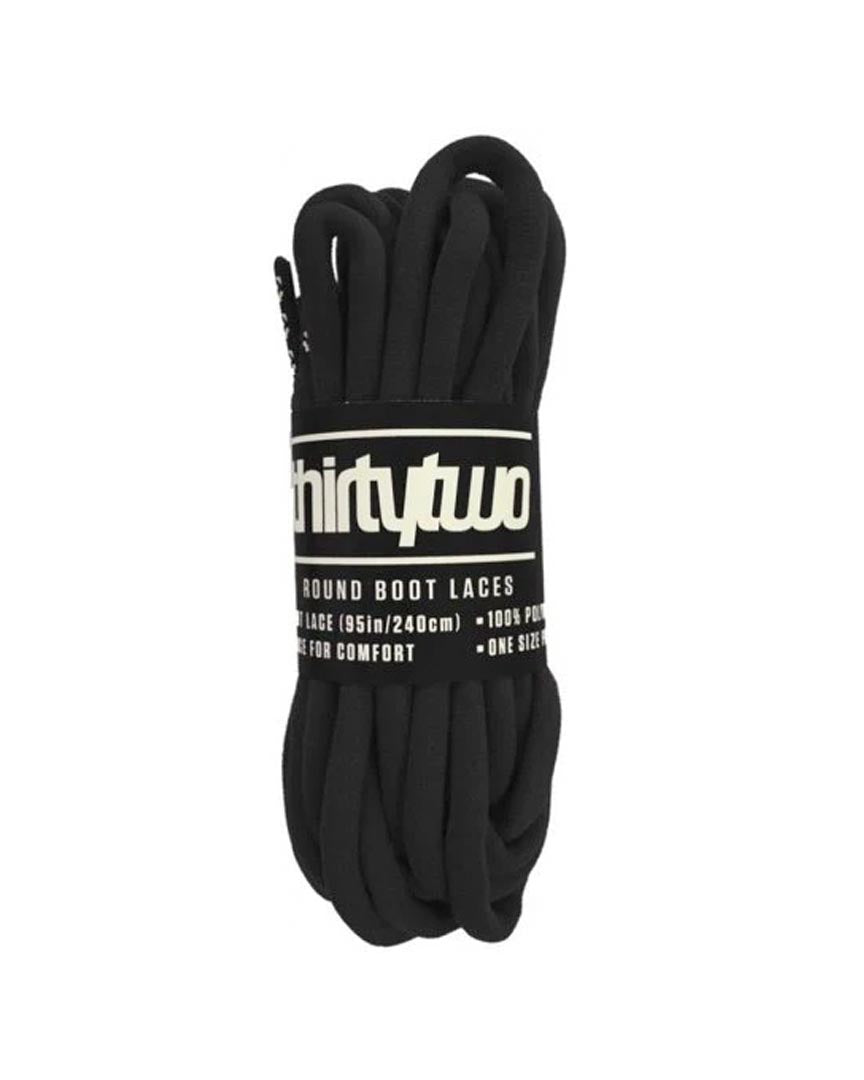 Thirtytwo Snowboard Boot Laces - Black