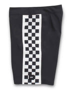 Kids Sidelines Boardshorts - Black/Checkerboard