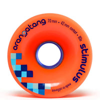 Roues de longboard Stimulus - Orange
