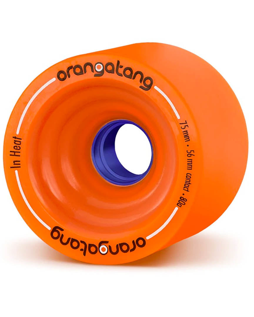 In Heat Longboard Wheels - Orange