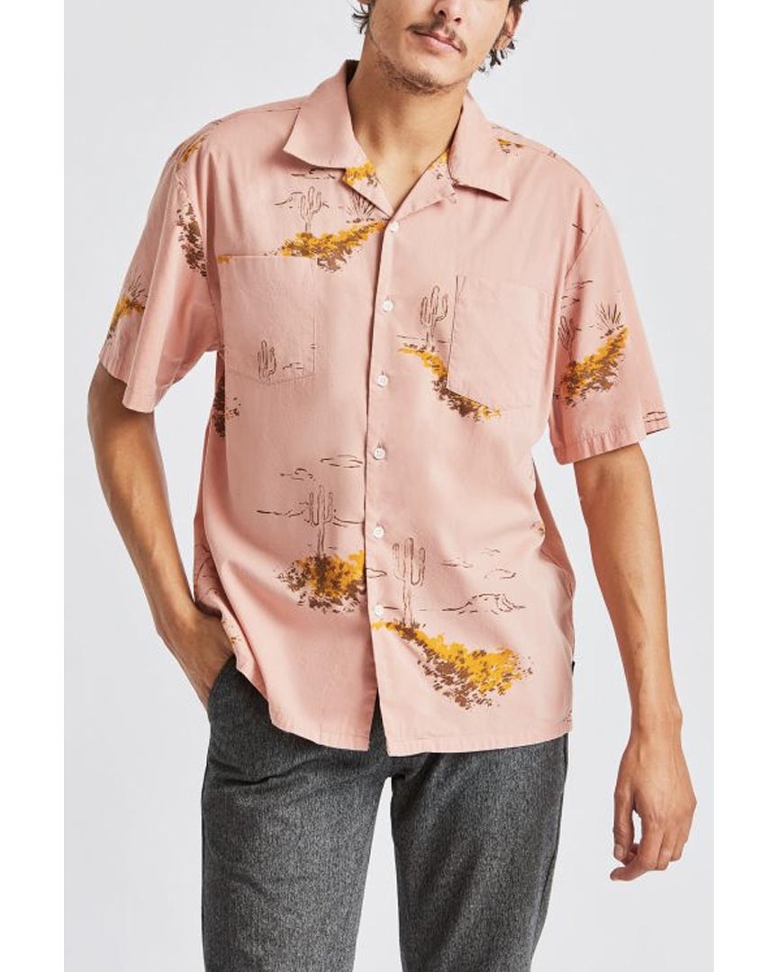 Cruze S/S Wvn Shirt - Cameo