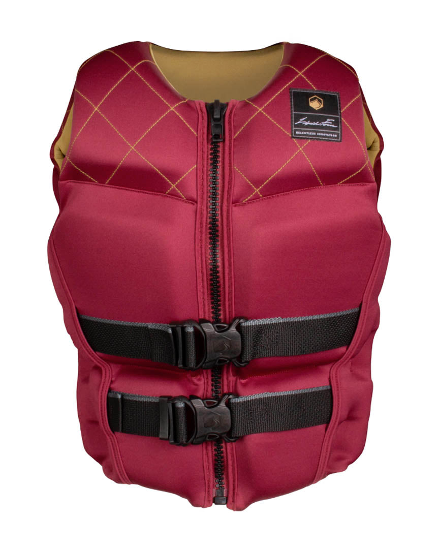 Women's Diva Heritage Cga Life Jacket - Maroon