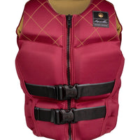 Women's Diva Heritage Cga Life Jacket - Maroon