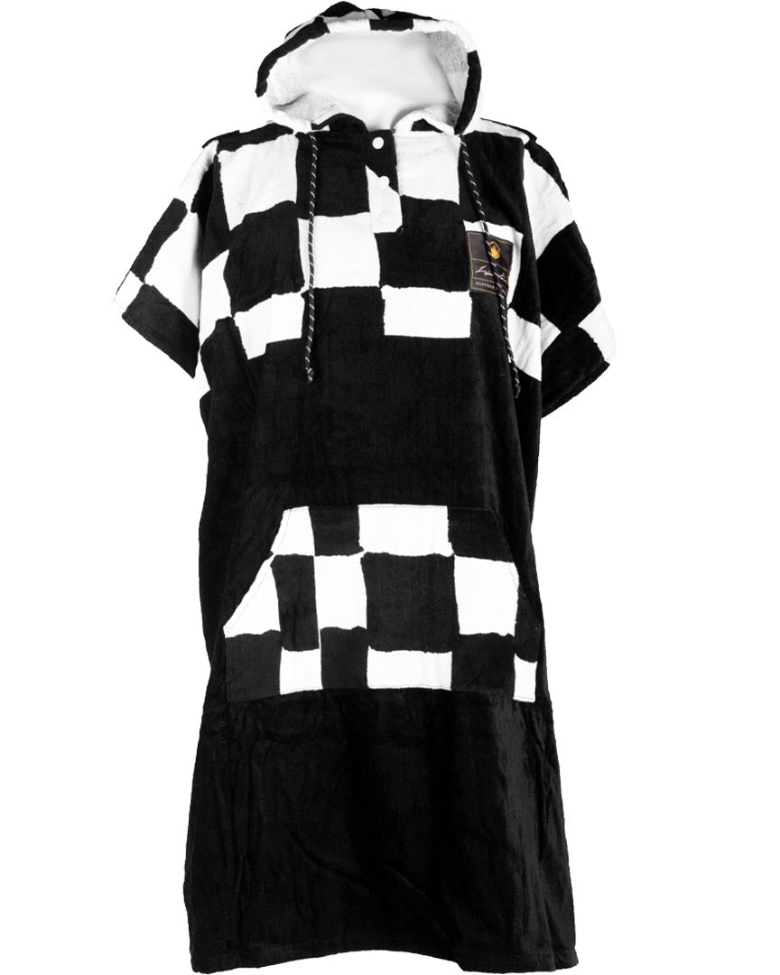 Checker Changer Towel - Black/White