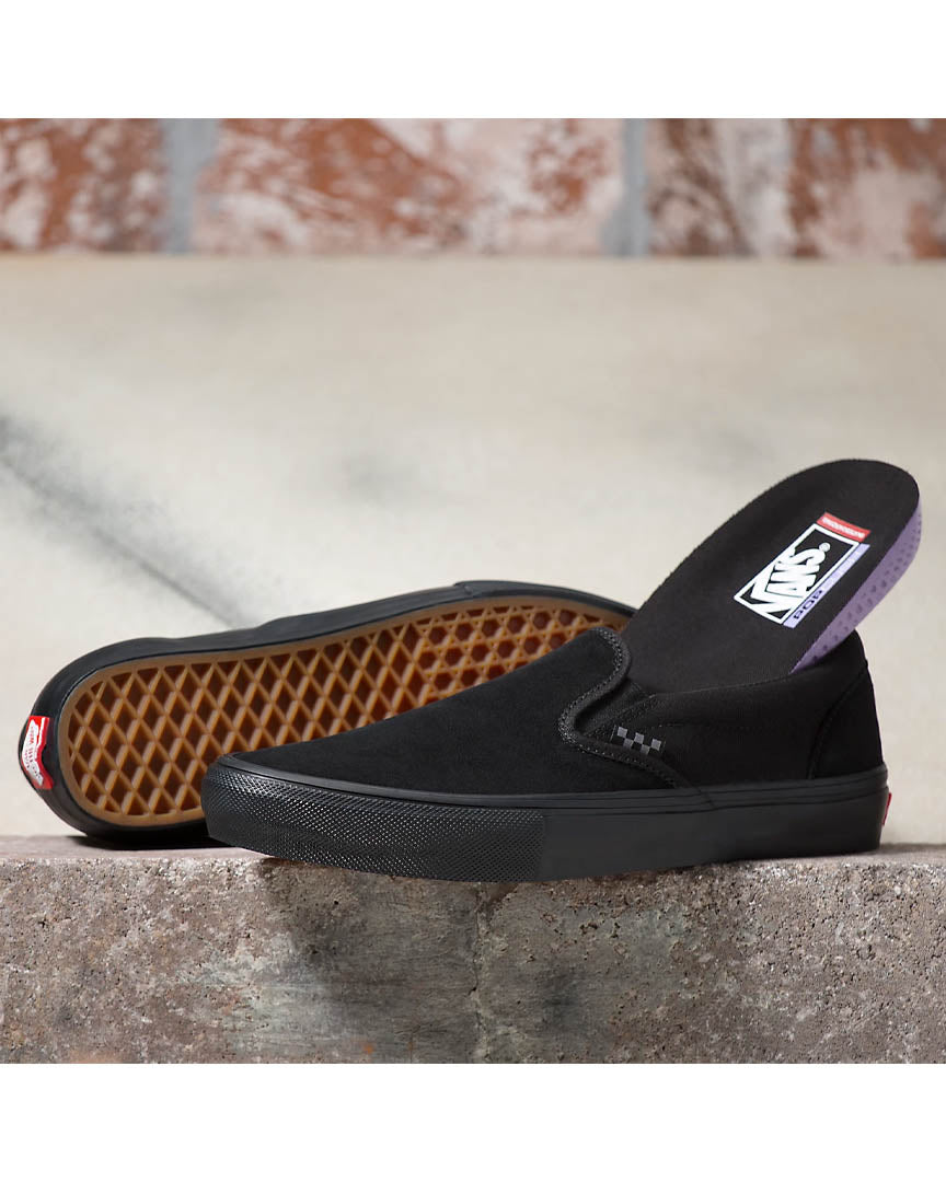 Skate Slip-On Shoes - Black/Black