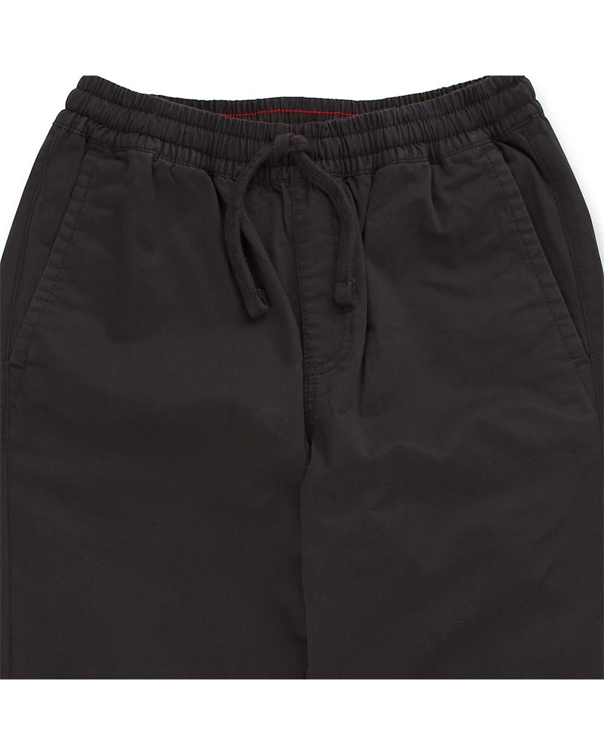 Enfants Pants Boys Range Elastic Waist Pants - Black