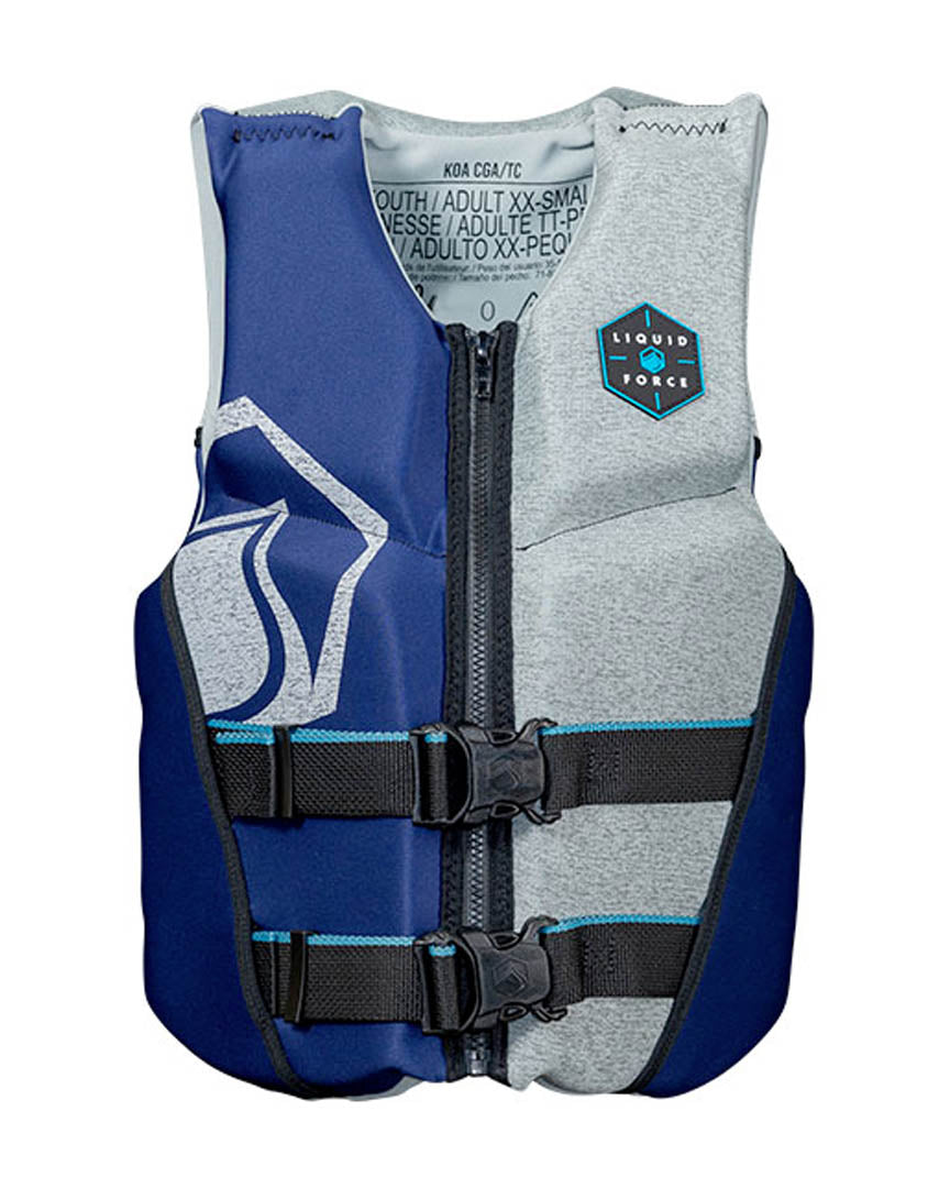 Koa Junior Cga Life Jacket - Navy/Heather