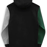 Colorblock Pullover Hoodie - Black/Eden