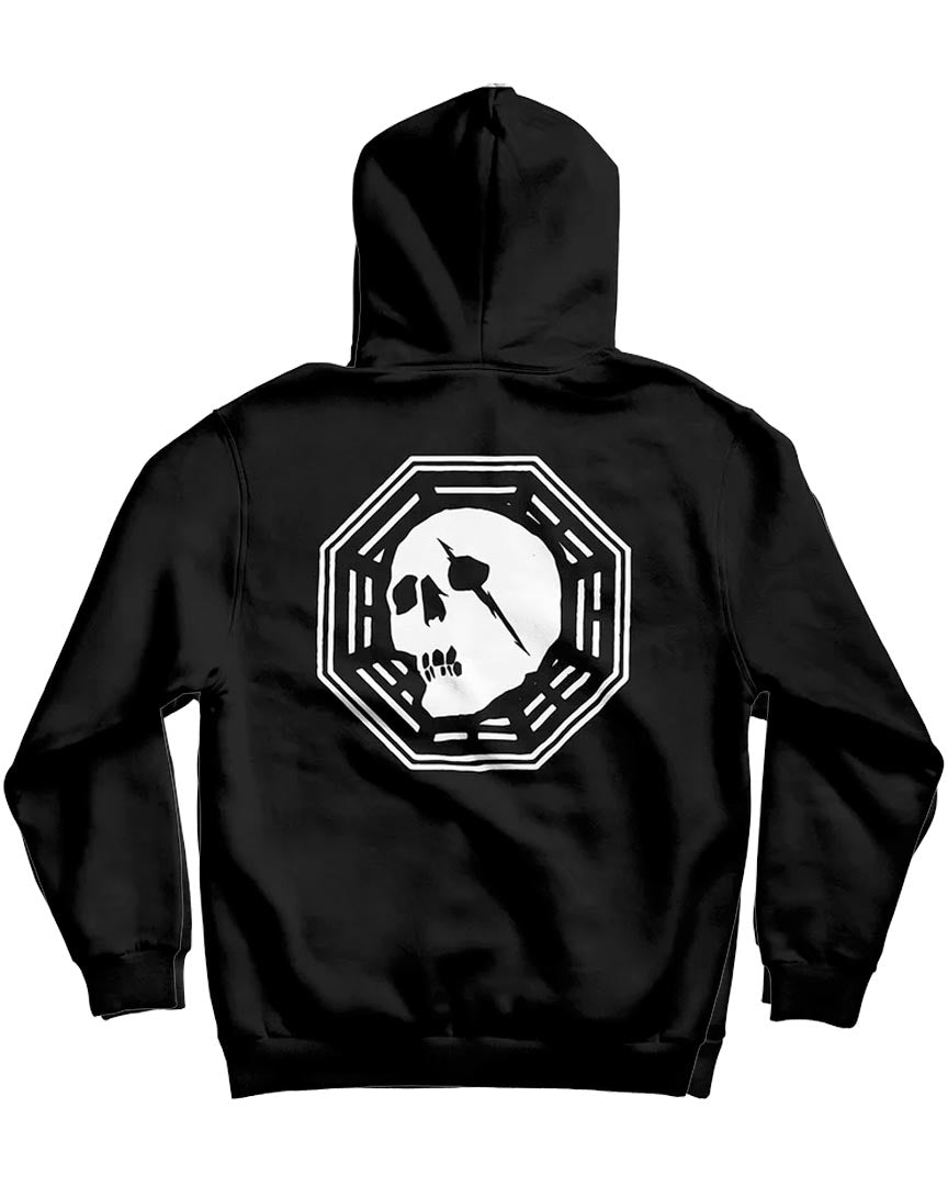 Skull Hoodie Hoodie - Black