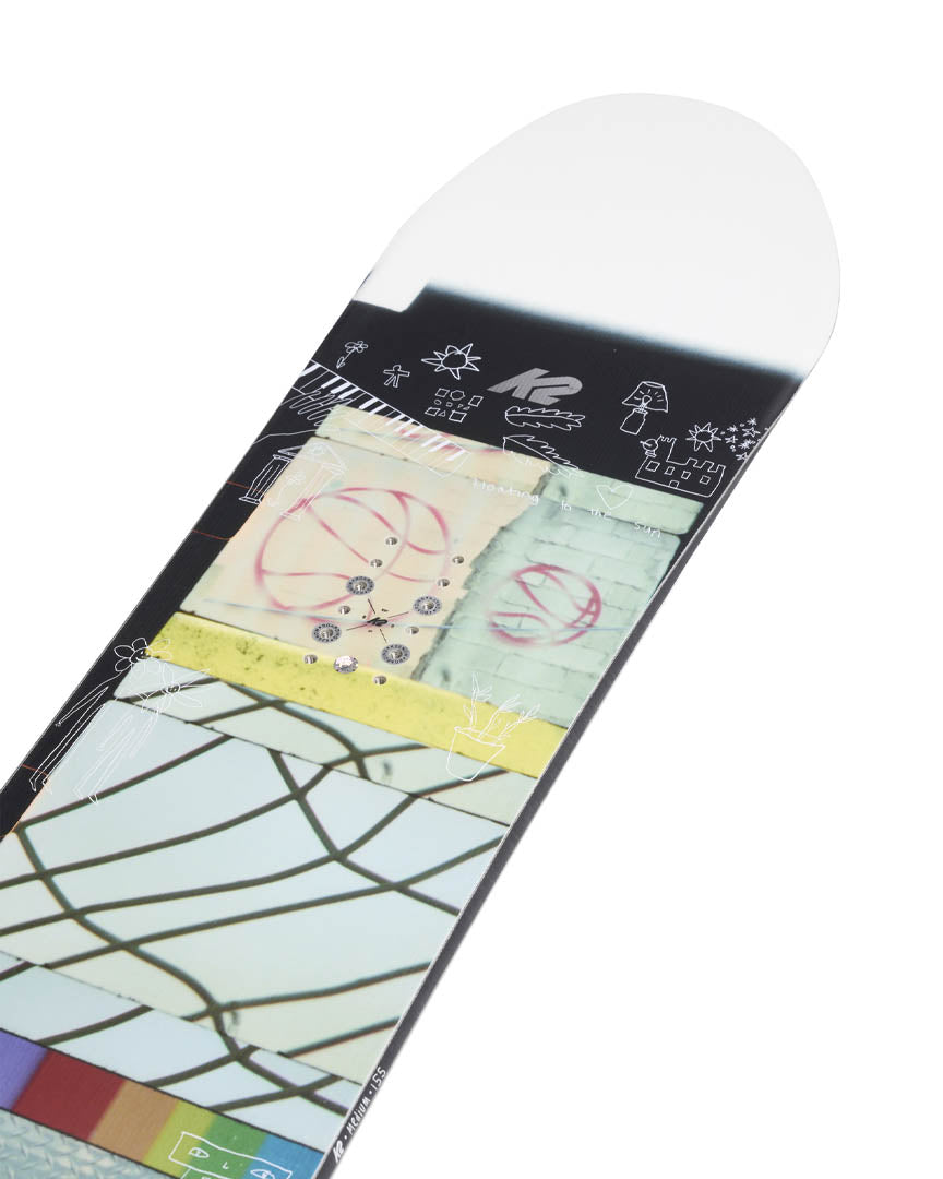 K2 Medium Snowboard 2023 nose