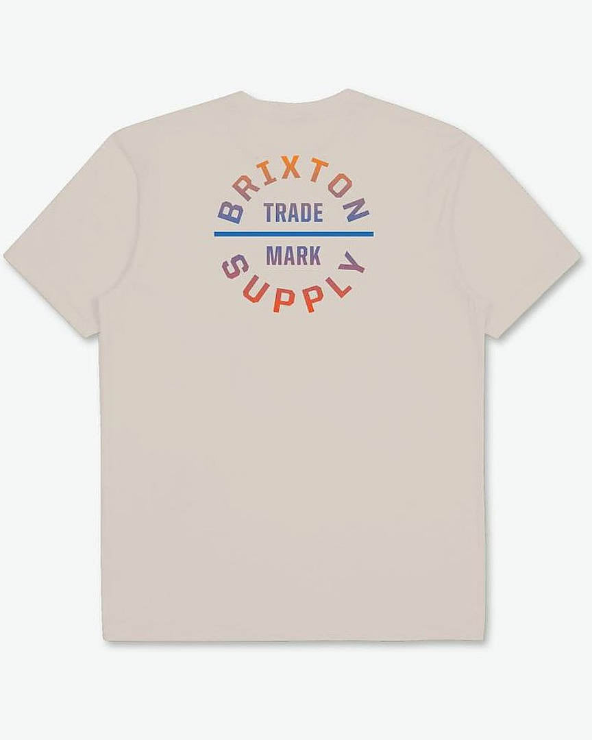 Oath V S/S Standard T-Shirt - Cream/Aloha Gradient
