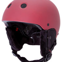 Classic Snow Winter Helmet - Matte Brick Red