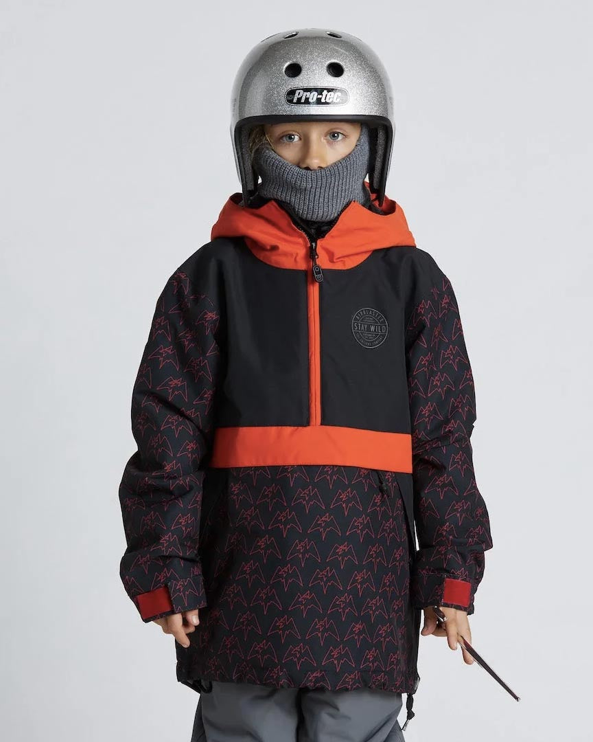 Youth Trenchover Winter Jacket - Chimson Terry