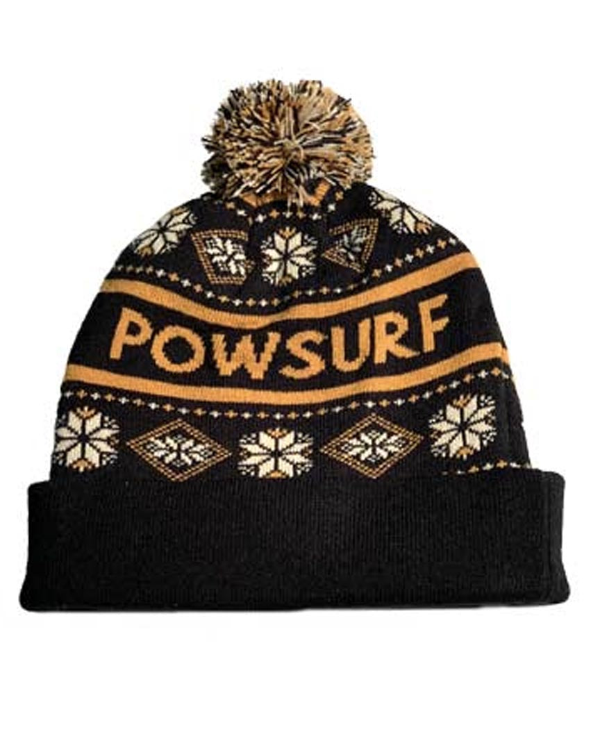 Tuque Stellar Pom - Black/Gold