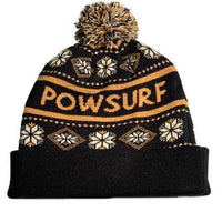 Stellar Pom Beanie - Black/Gold