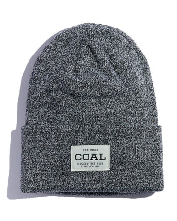 Beanie Uniform Recycled Knit Cuff - Black Marl