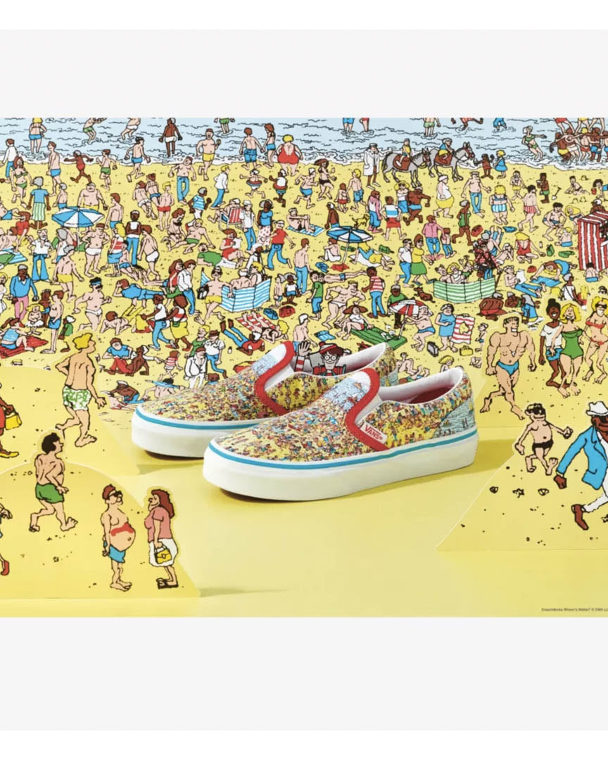 Vans X Where'S Waldo Shoes - Find Steve/Beah