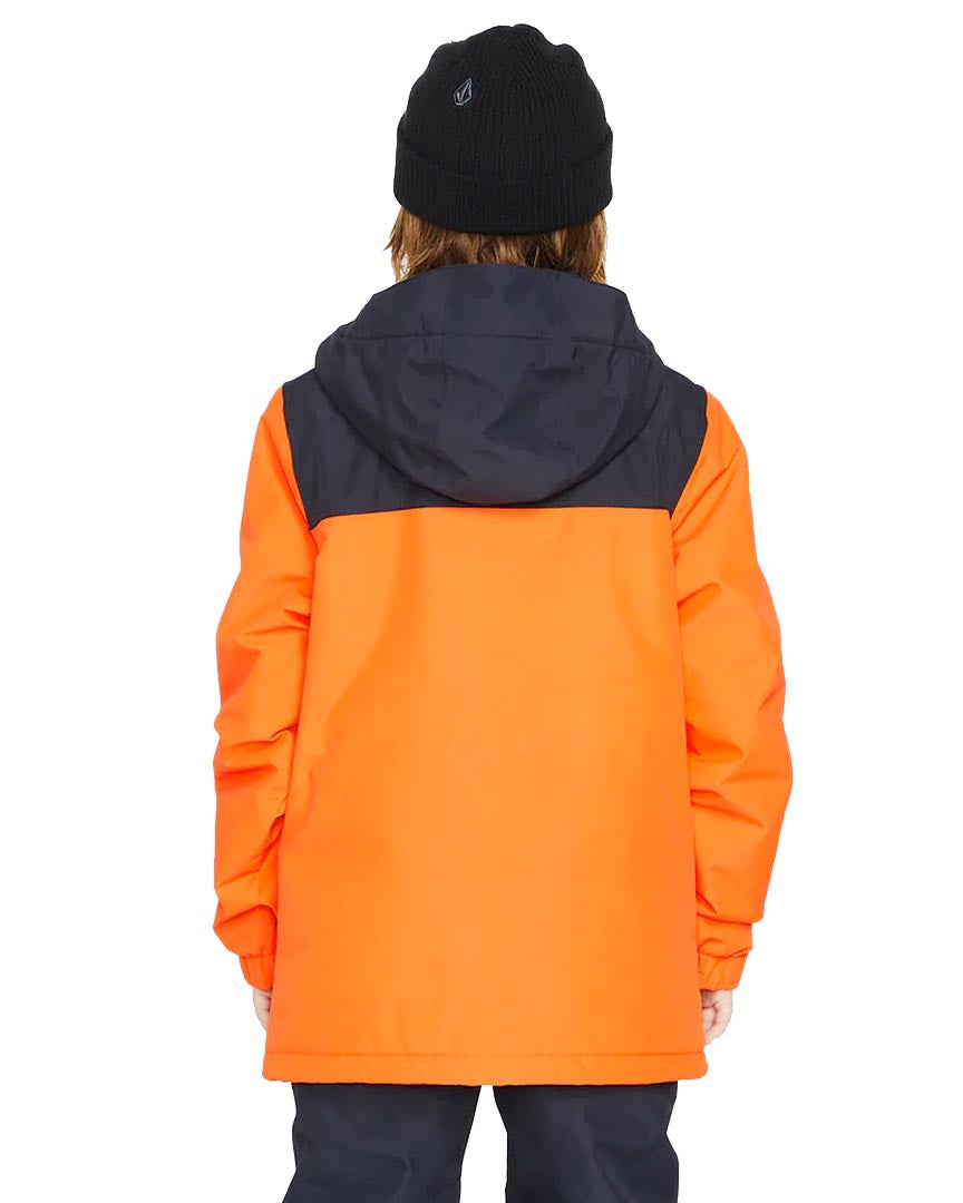 Stone 91 Insulated Winter Jacket - Orange Shock