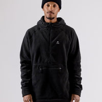 MTN Surf Recycled Fleece Hoodie - Black