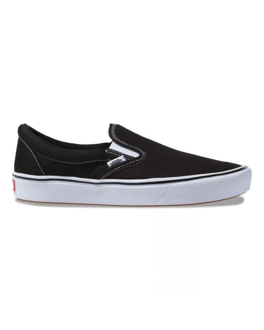 Comfycush Slip-On Shoes - Black/True White