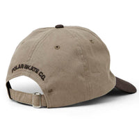Duo Stroke Logo Cap Hat - Khaki/Brown