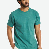 Basic Slub S/S Pocket T-Shirt - Spruce