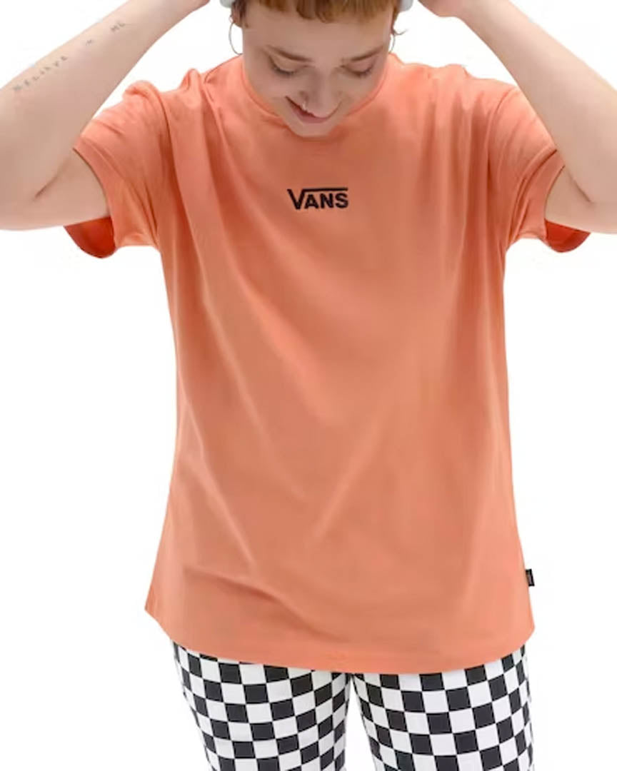Wmn Flying V Oversized T-shirt - Sun Baked
