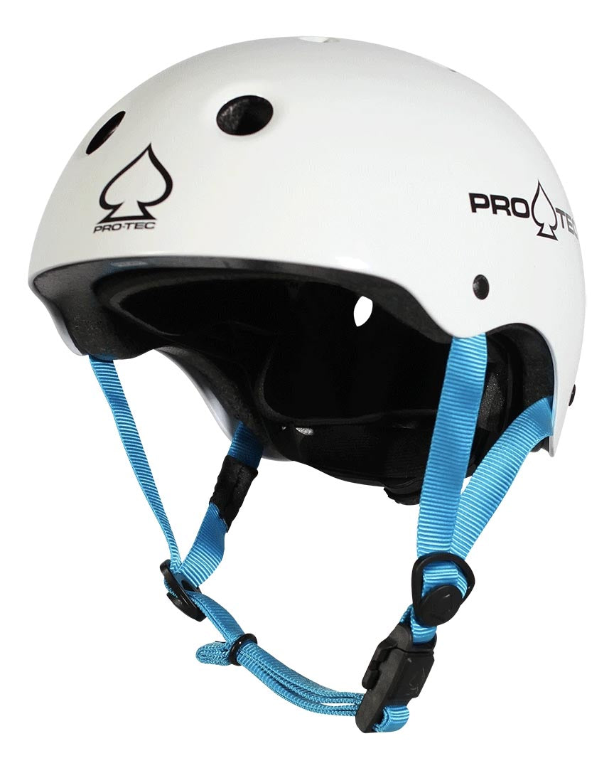 Protection Jr Classic Certified Helmet - Gloss White