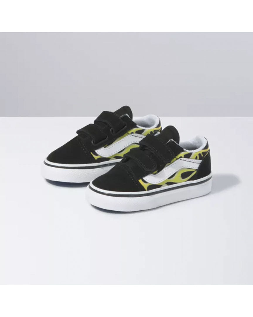 Toddler Old Skool V Shoes - Slime Flame