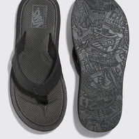 Nexpa Synthetic Sandals - Black/Black