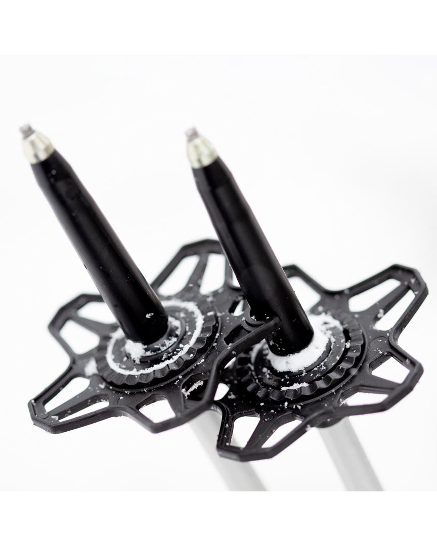 Flip-Lock Talon Splitboard Poles - Silver