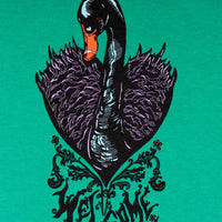 Black Swan T-Shirt - Kelly Green