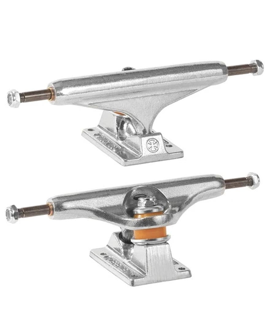 Indy Stg11 Polished Skateboard Trucks - Silver