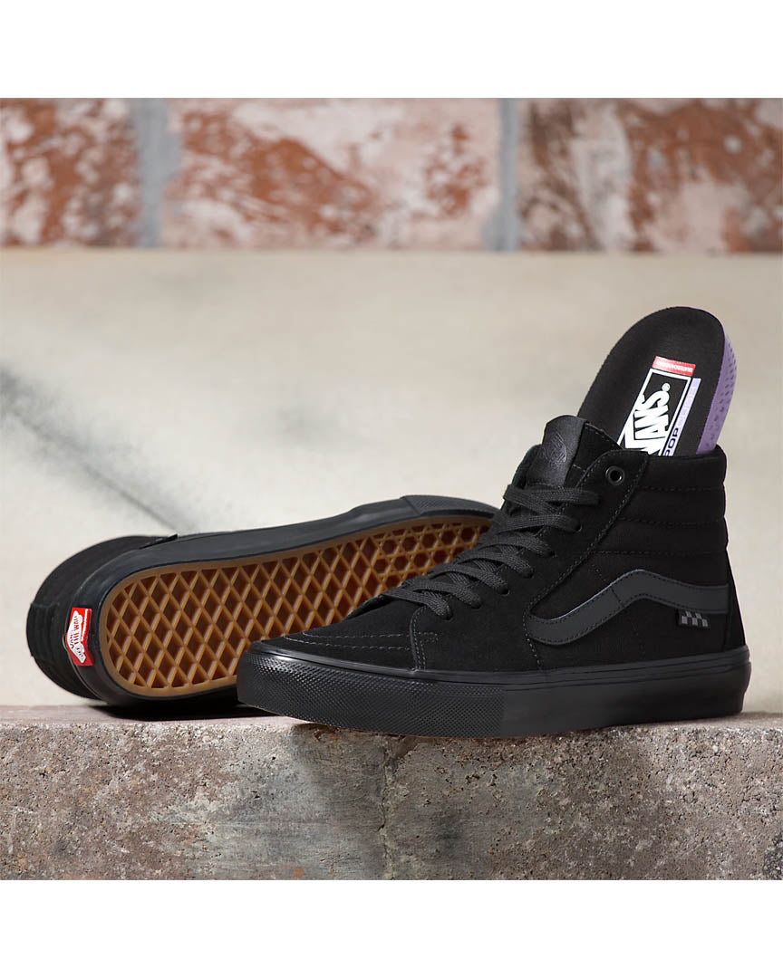 Skate Sk8-Hi Shoes - Black/Black