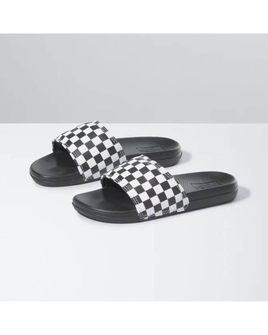 Souliers La Costa Slide-On - Checkerboard