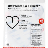 Mega Hearth Snow Traction Pad - Red