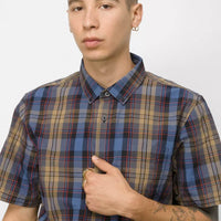 Campbell Shirt - True Navy/Dirt