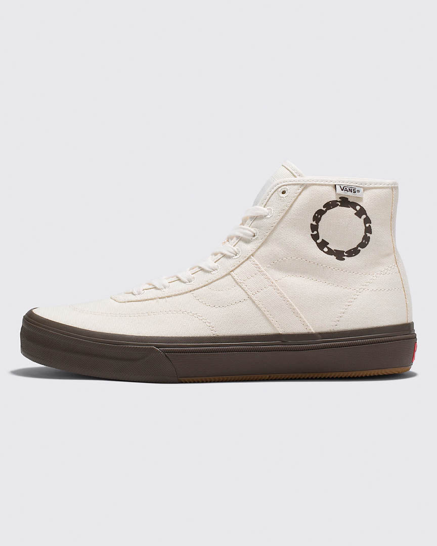 Souliers Crockett High Quasi - White