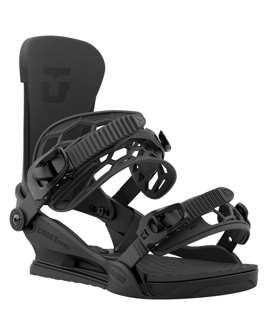 Cadet Pro Youth Snowboard Bindings - Black 2023/24