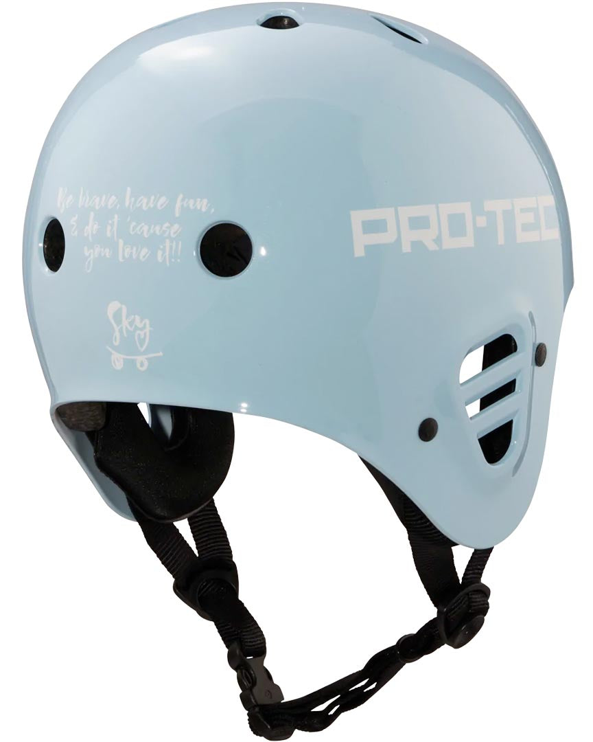 Full Cut (Certified) Sky Brown Helmet - Blue