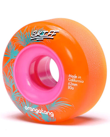 Skiffs Longboard Wheels - Orange