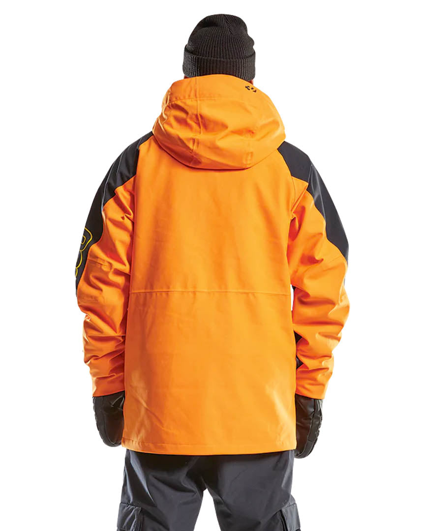 Tm-3 Winter Jacket - Black Orange Yellow