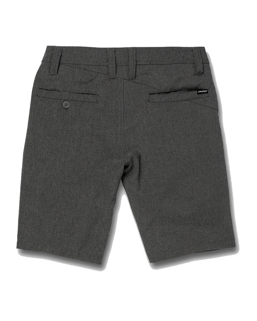 Boys Frickin Snt Static Shorts - Charcoal Heather