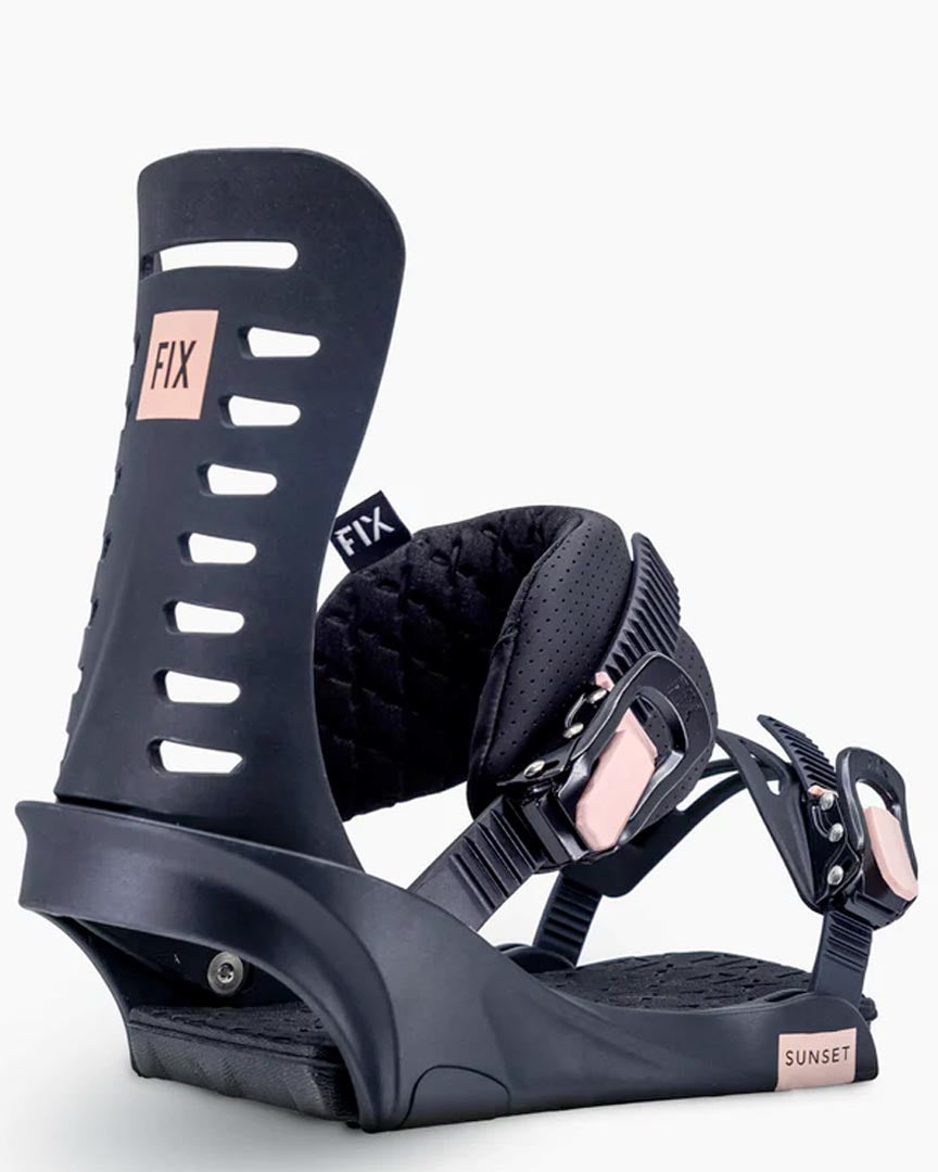 Sunset Series Snowboard Bindings - Black 2023