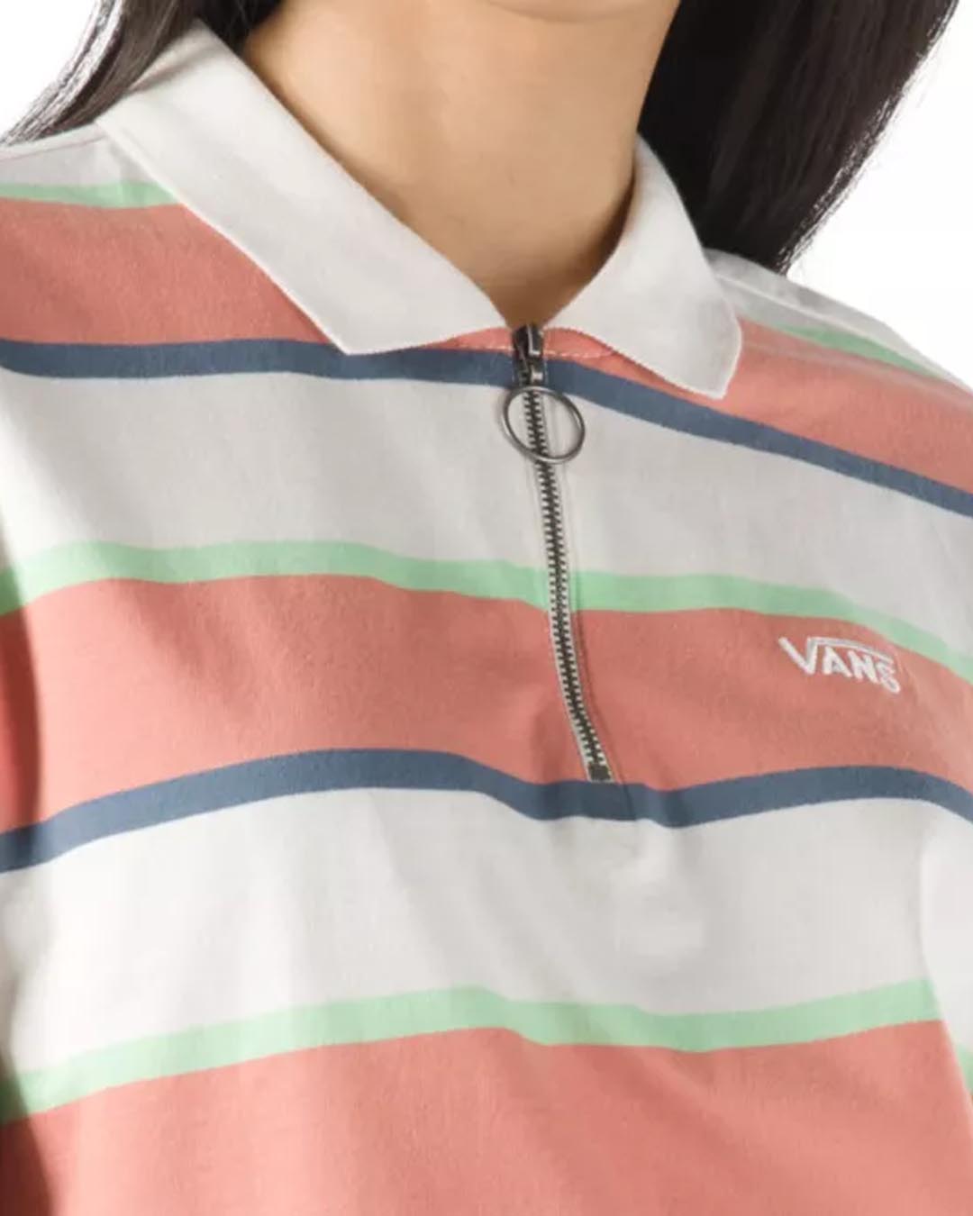 Skate Stripe Polo T-Shirt - Marshmallow