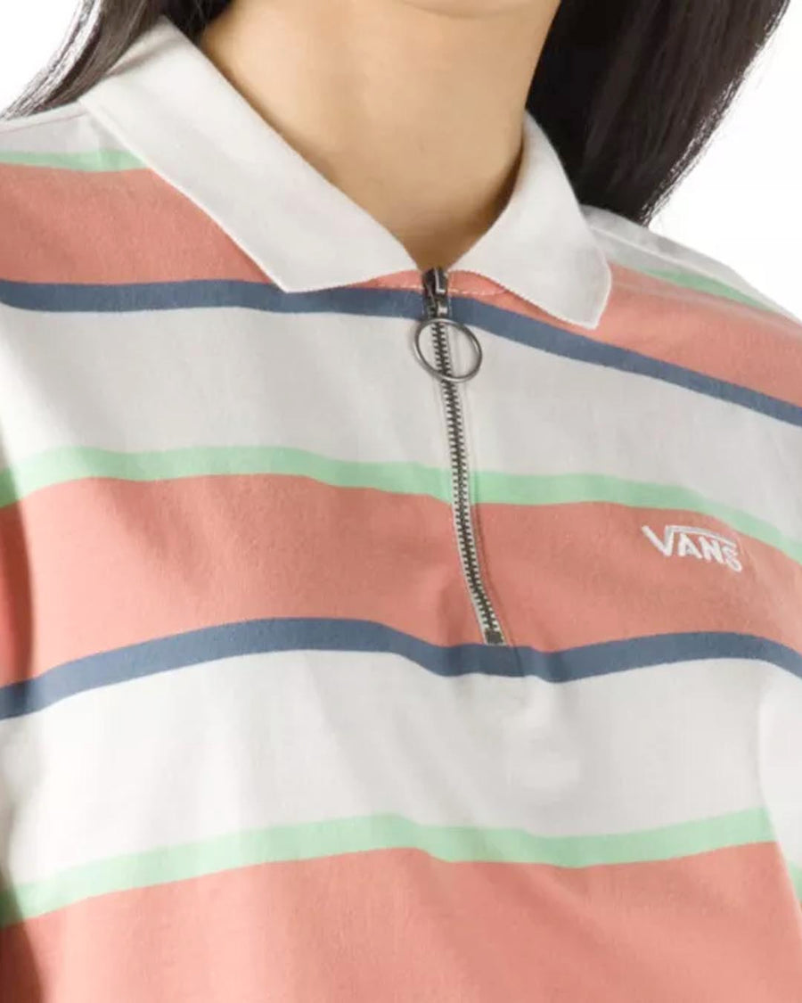 Skate Stripe Polo T-Shirt - Marshmallow