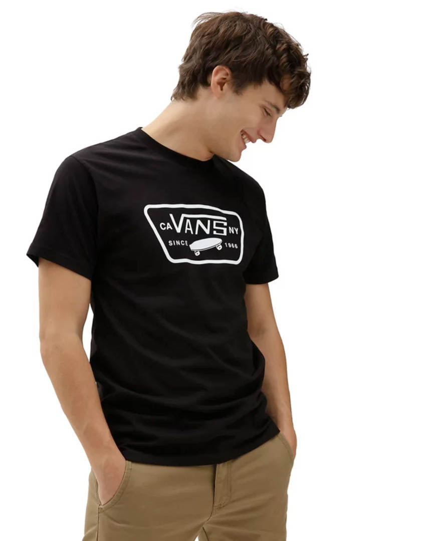 Full Patch T-Shirt - Black/White