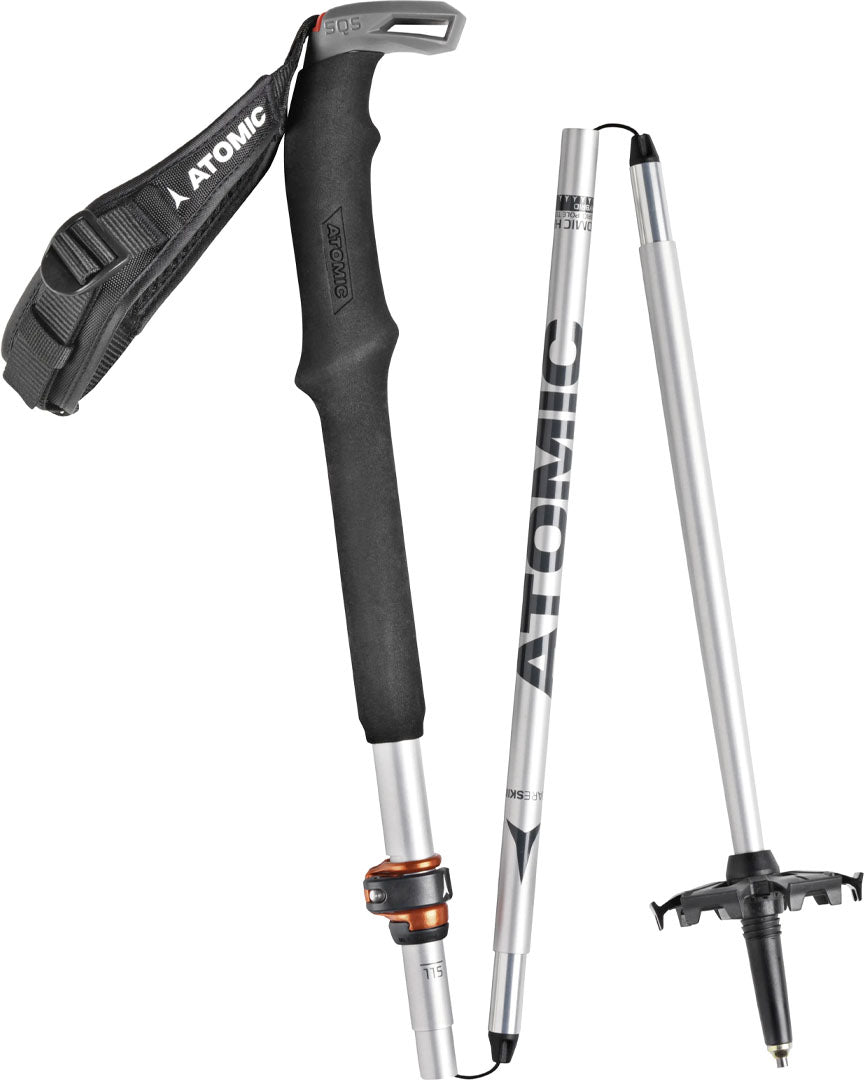 Ski poles Bct Mountaineering SQS Foldable Touring - Silver