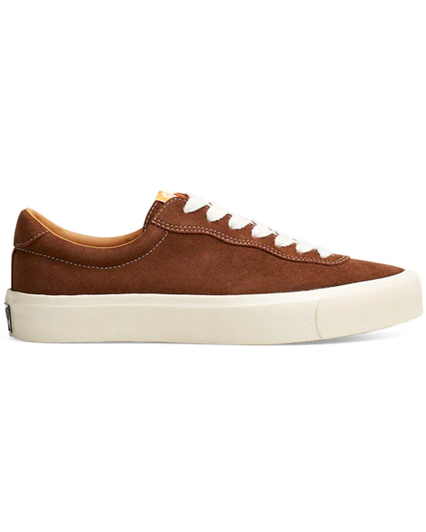 VM001 Suede Lo Shoes - Choc Brown/White
