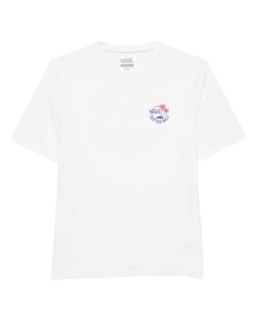 T-shirt Dual Palm Sun Shirt Ss - White